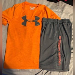 Boys under armor outfit